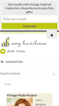 Mobile Screenshot of amybarickman.com
